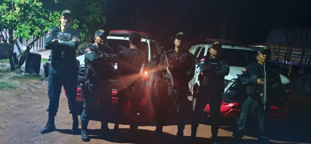 Polícia Militar recaptura foragido do sistema prisional em Novo Repartimento