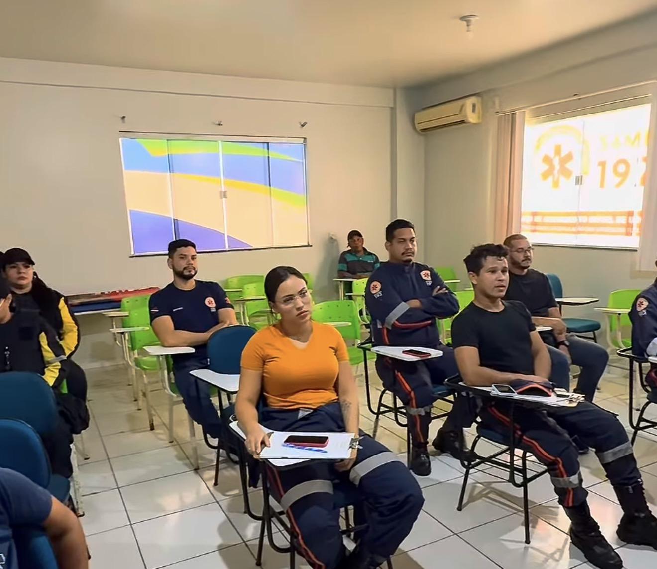 “Segurança no Trânsito”: Palestra leva importância da direção defensiva no trânsito ao SAMU em Tucuruí