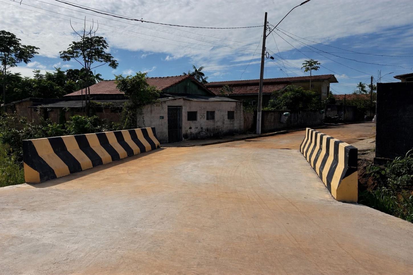 Breu Branco: Ponte de concreto do bairro Novo Paraíso será inaugurada nesta terça-feira (10)