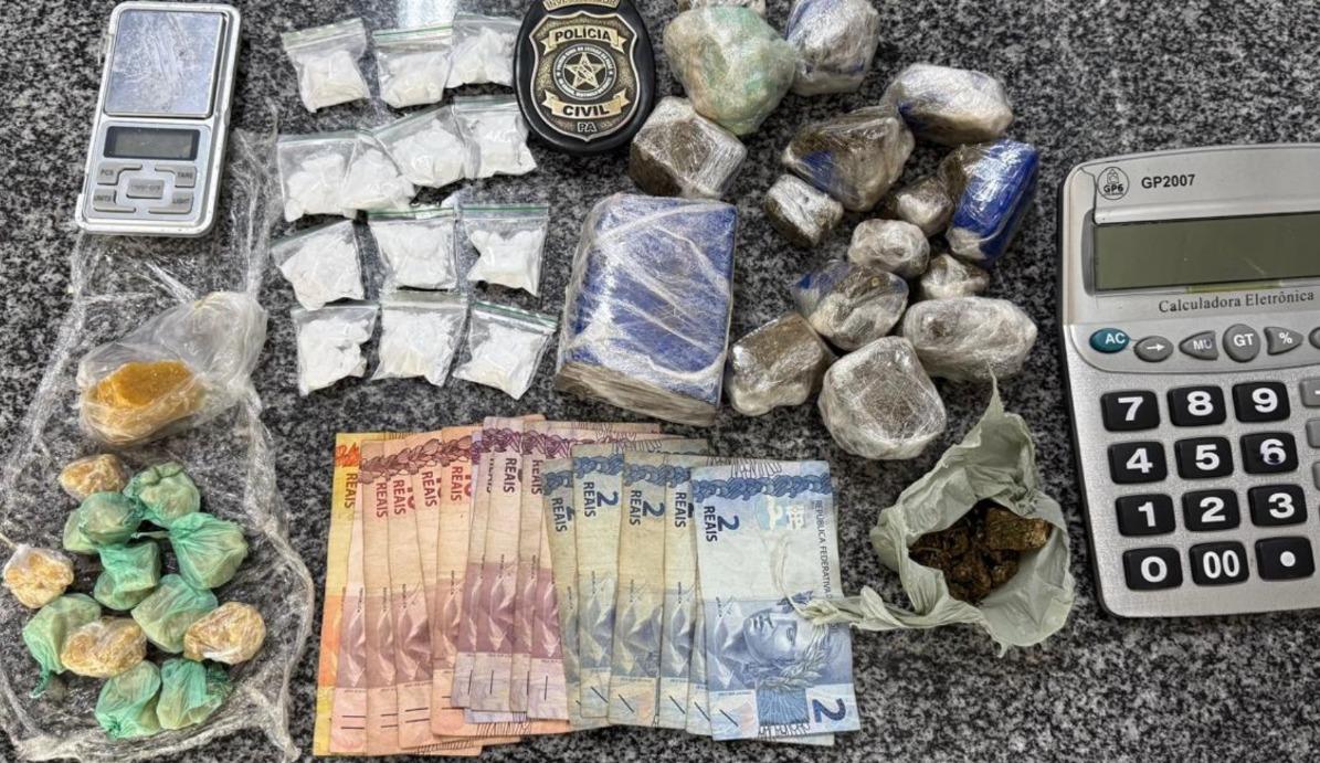 Dupla é presa em flagrante por tráfico de drogas em Canaã dos Carajás