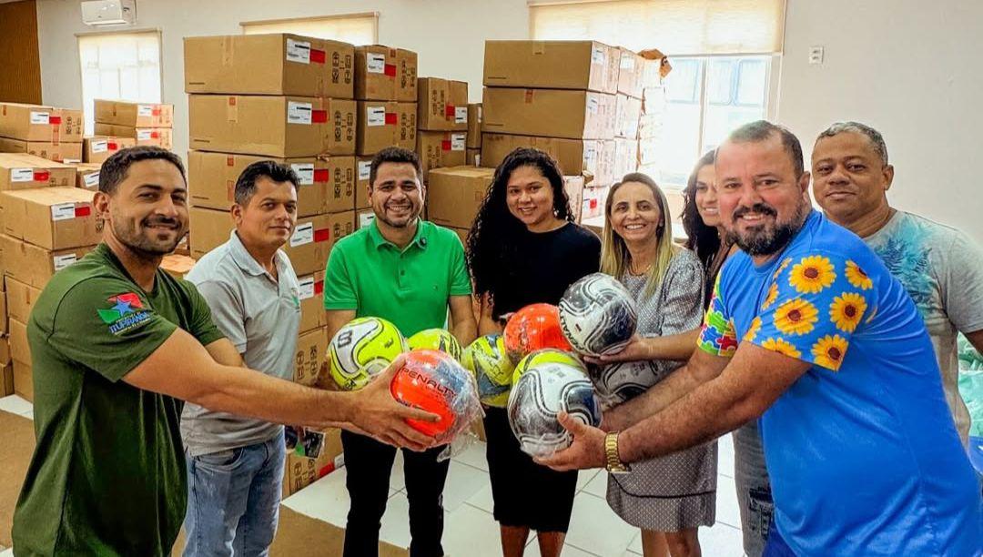 Educação Física protagoniza em Itupiranga com chegada de novos materiais esportivos