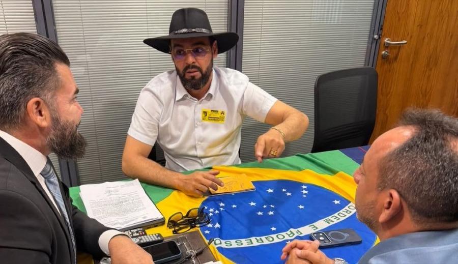 Em Brasília, Aurélio Goiano mantém agenda com lideranças do PL e Avante