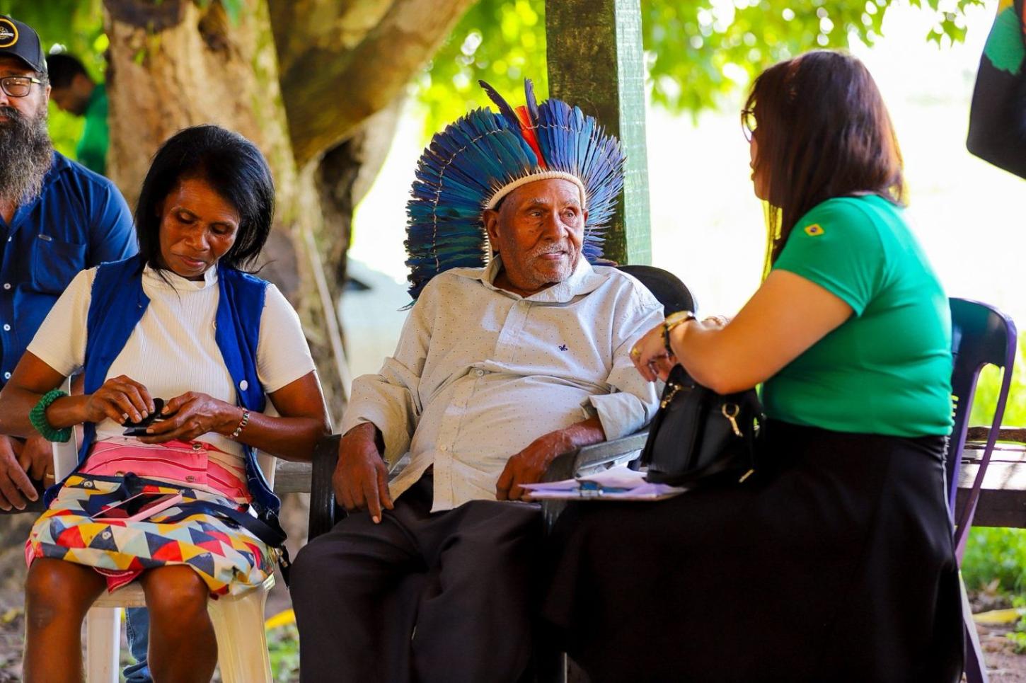 Habitação inicia visitas socioeconômicas aos indígenas da Aldeia Kanaí