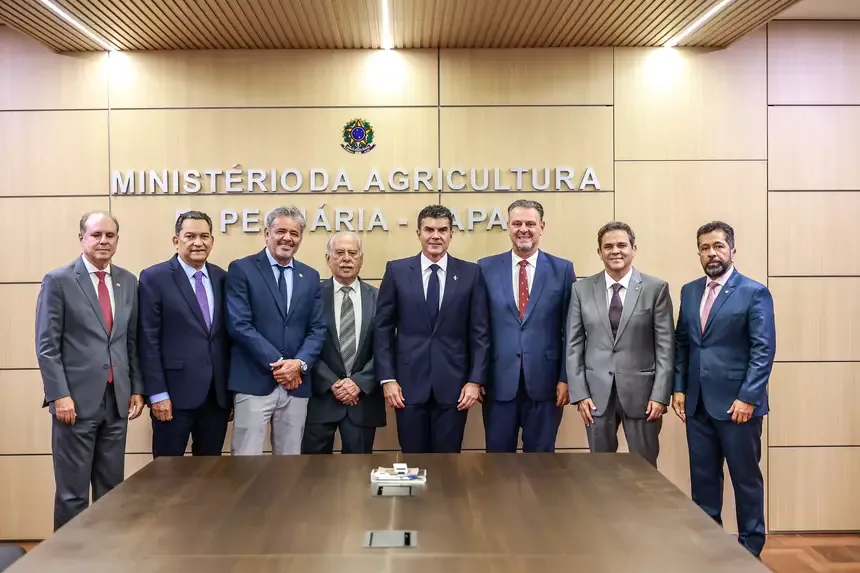 Helder Barbalho articula em Brasília a valorização do cacau, dendê e abertura do mercado dos EUA para a carne bovina paraense