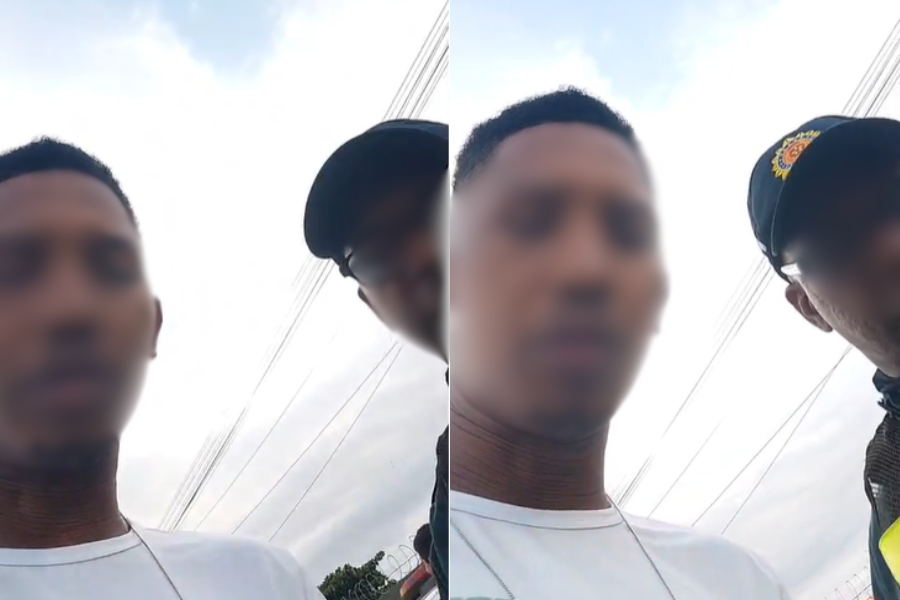 Jovem filma extorsão de guarda para evitar guincho em Belém