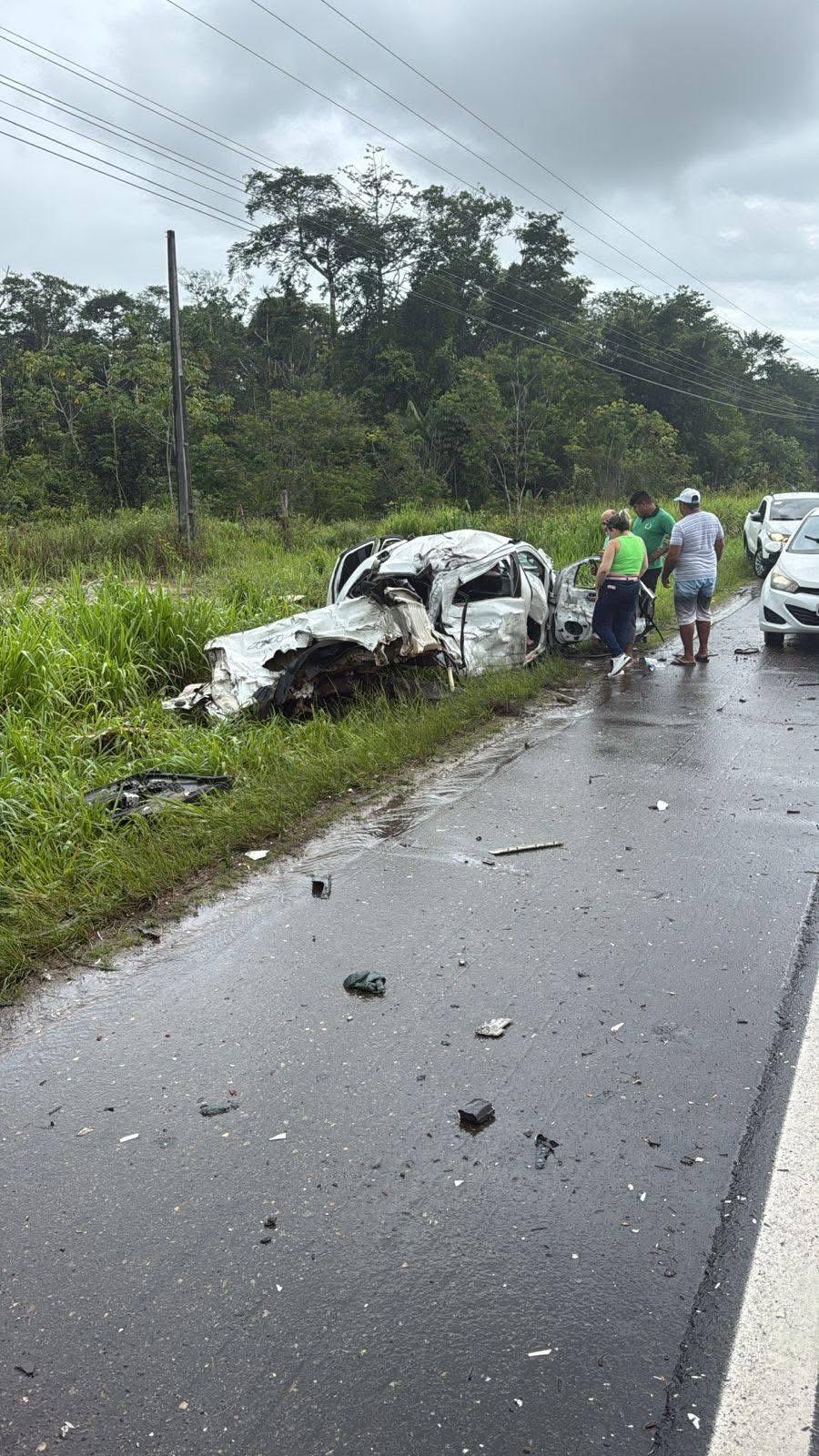 Mais um acidente grave é registrado no “trecho da morte” da BR-316, entre Castanhal e Santa Maria do Pará