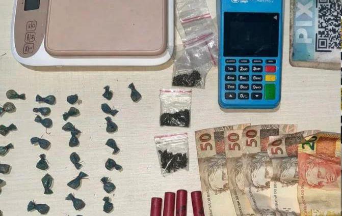 Menor é apreendido por envolvimento com tráfico de drogas em Novo Repartimento