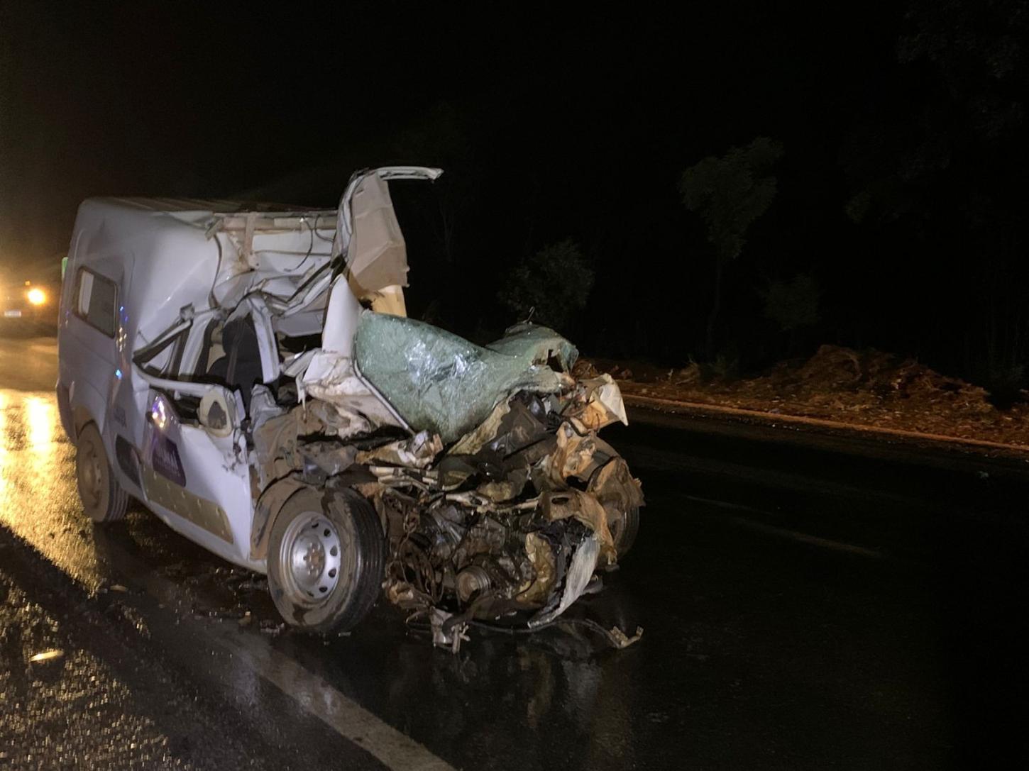 Motorista morre e três ficam feridos em acidente com ambulância na BR-010, no Pará