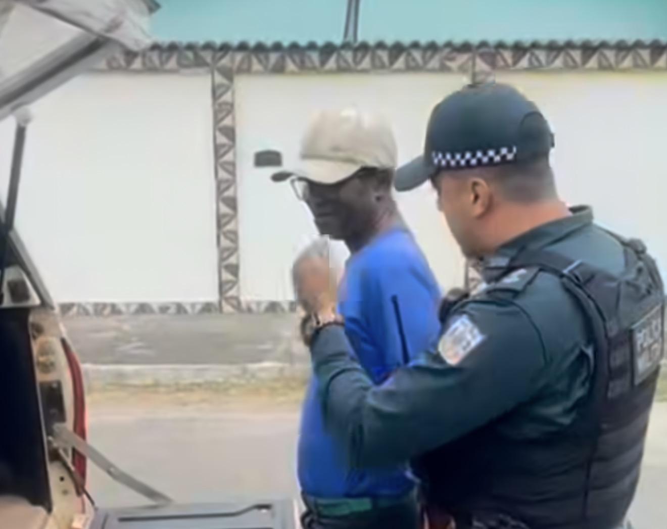 PM dá resposta rápida e prende homem que arrastou cachorro em Breu Branco