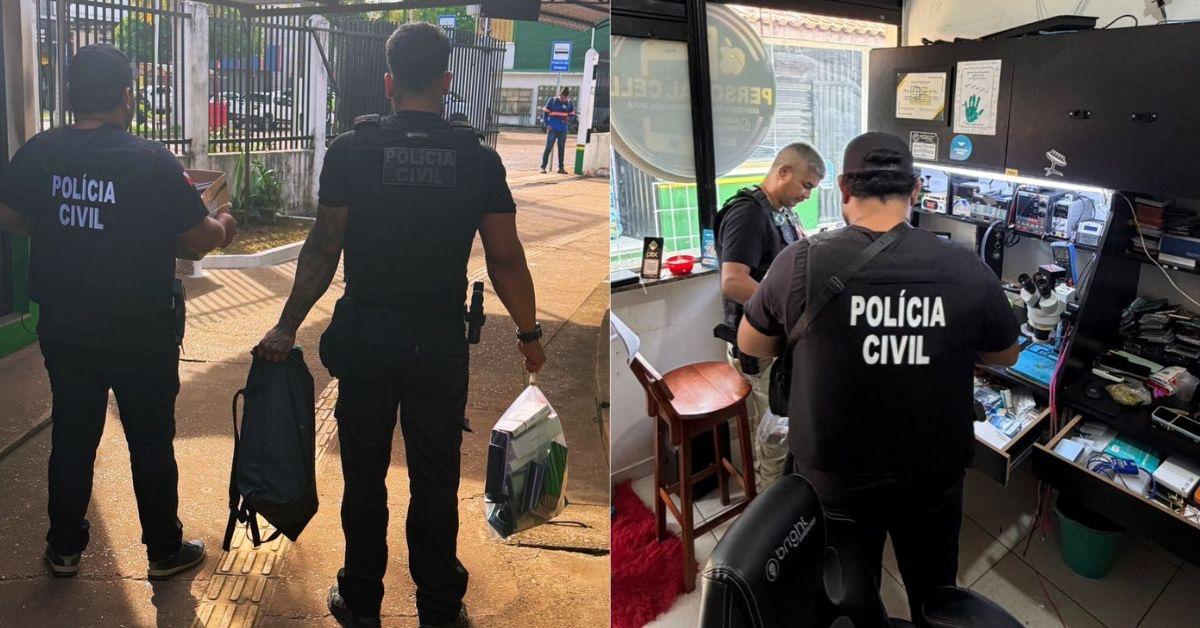 Polícia Civil deflagra operação contra receptação de eletrônicos em Altamira