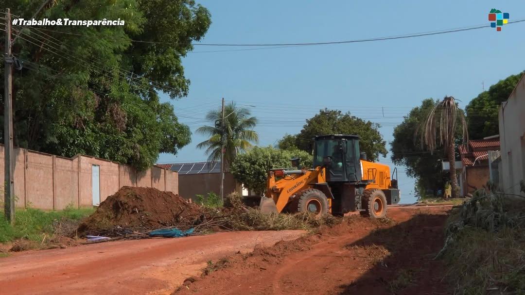 Prefeitura de Redenção intensifica serviços de limpeza urbana no setor Novo Horizonte