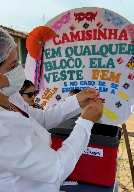 Prefeitura leva ações de saúde e prevenção à Feira Municipal de Goianésia do Pará