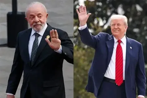 Trump diz que 'se dá muito bem' com Lula e que adoraria se encontrar com presidente do Brasil em Washington