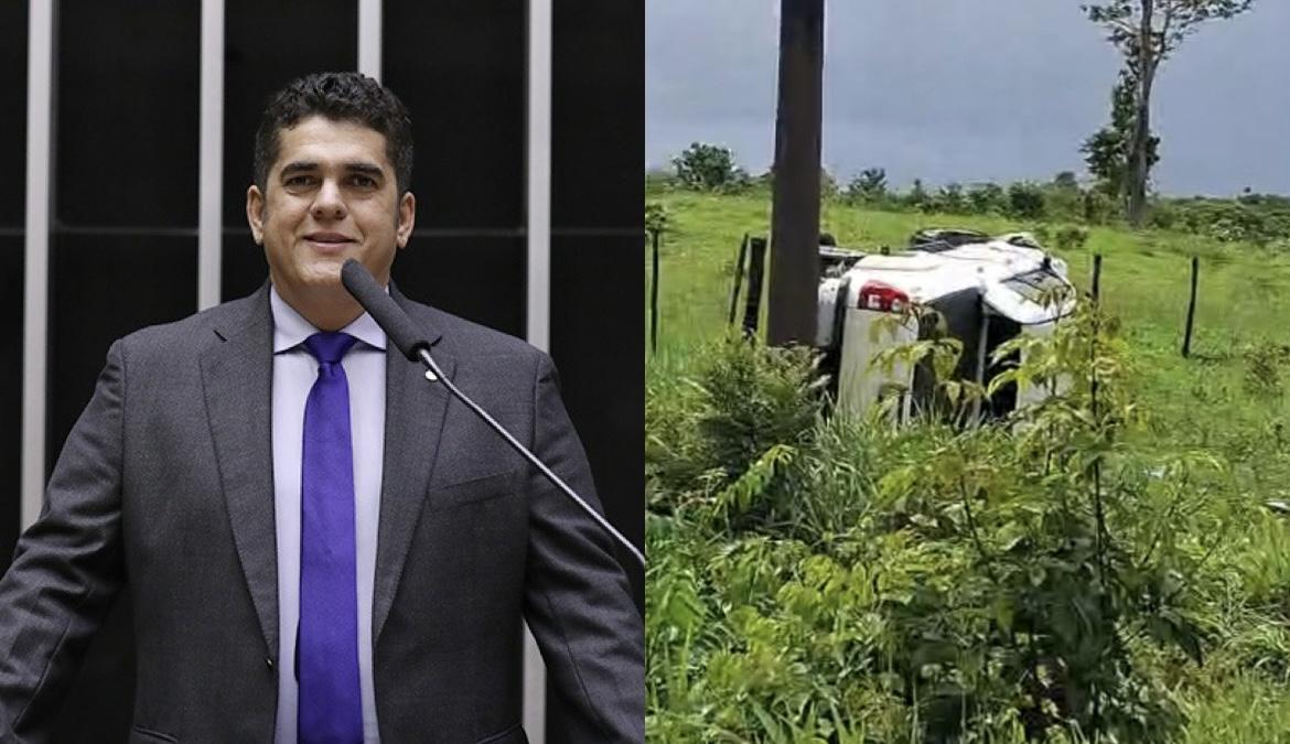 VÍDEO: Deputado Antonio Doido sofre grave acidente na PA-324 em São João de Pirabas
