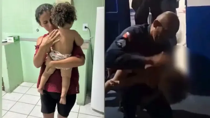 Bebê de 1 ano é salva após se engasgar com leite em Oriximá