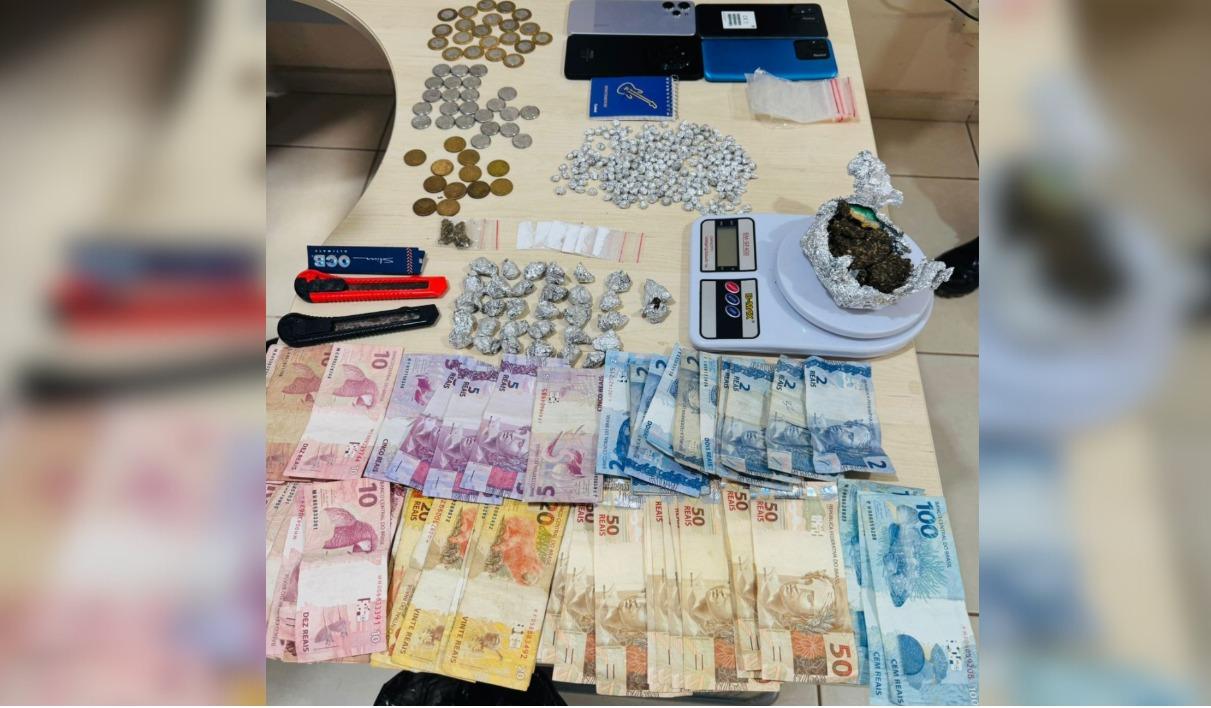 Casal é preso por tráfico de drogas em Água Azul do Norte