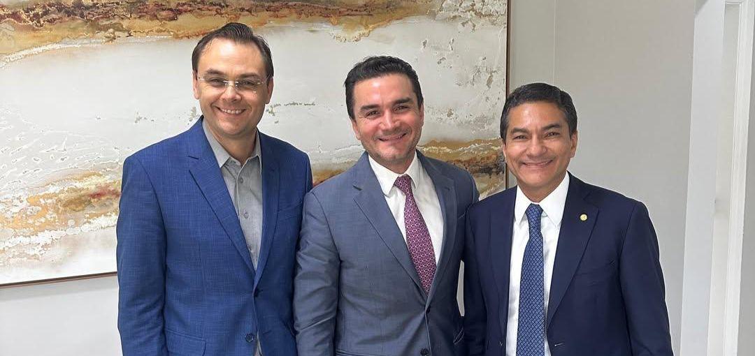 Celso Sabino discute acordo União Europeia–Mercosul em reunião com lideranças do Republicanos