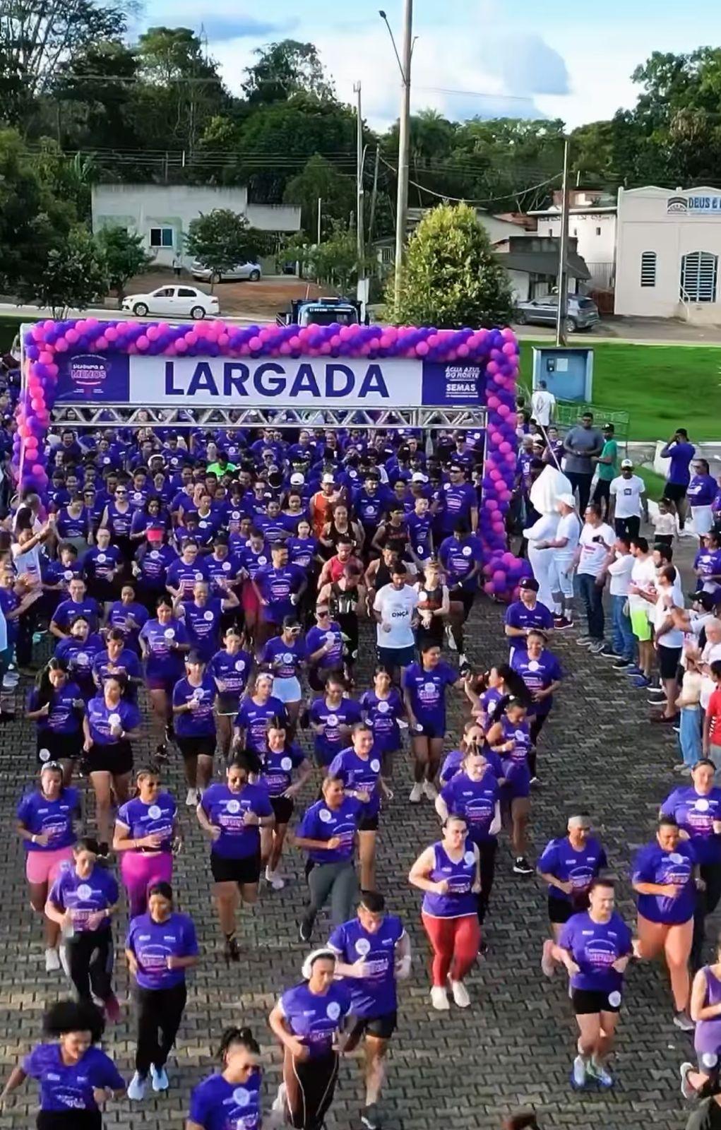 Com corrida histórica, Água Azul do Norte celebra o Dia da Mulher em grande estilo