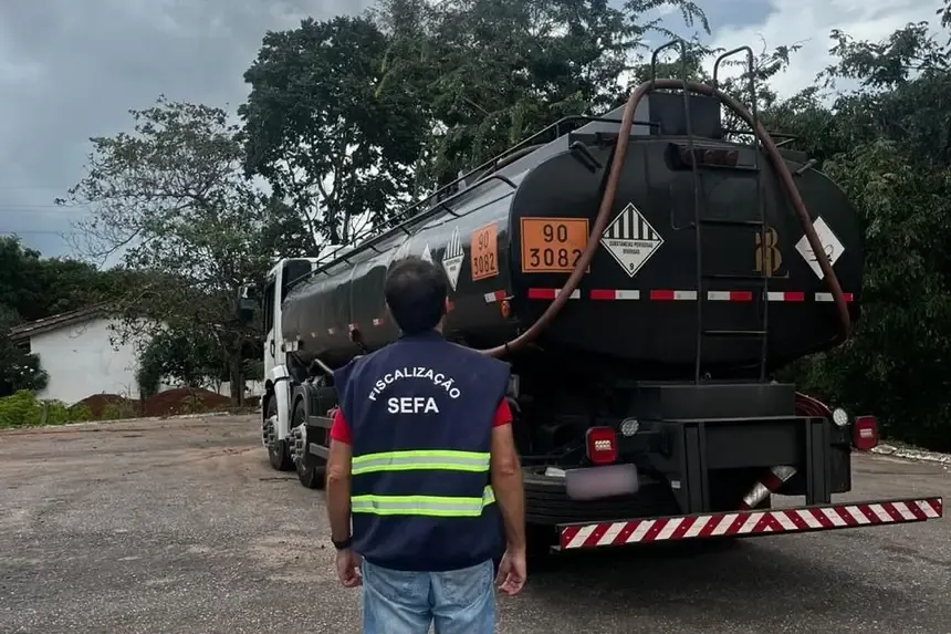 Conceição do Araguaia e Cachoeira do Piriá: Sefa apreende 20 mil litros de óleo asfáltico e 6 toneladas de pescado
