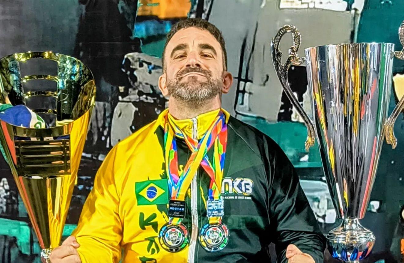 De Redenção pro mundo: Erni conquista vice-campeonato mundial de karatê pela WKA 2026