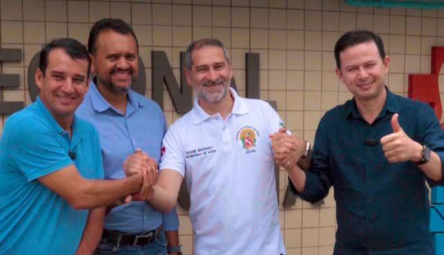 Dr. Rener recebe secretário de Saúde do Pará e apresenta demandas de Redenção