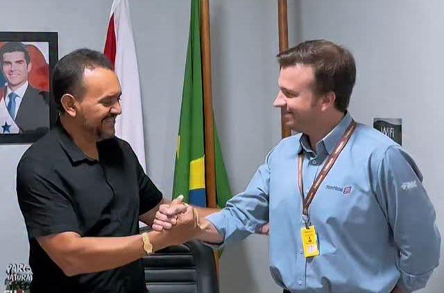 Dr. Rener se reúne com Luiz Augusto, da 3tentos, e reforça avanço do agronegócio em Redenção