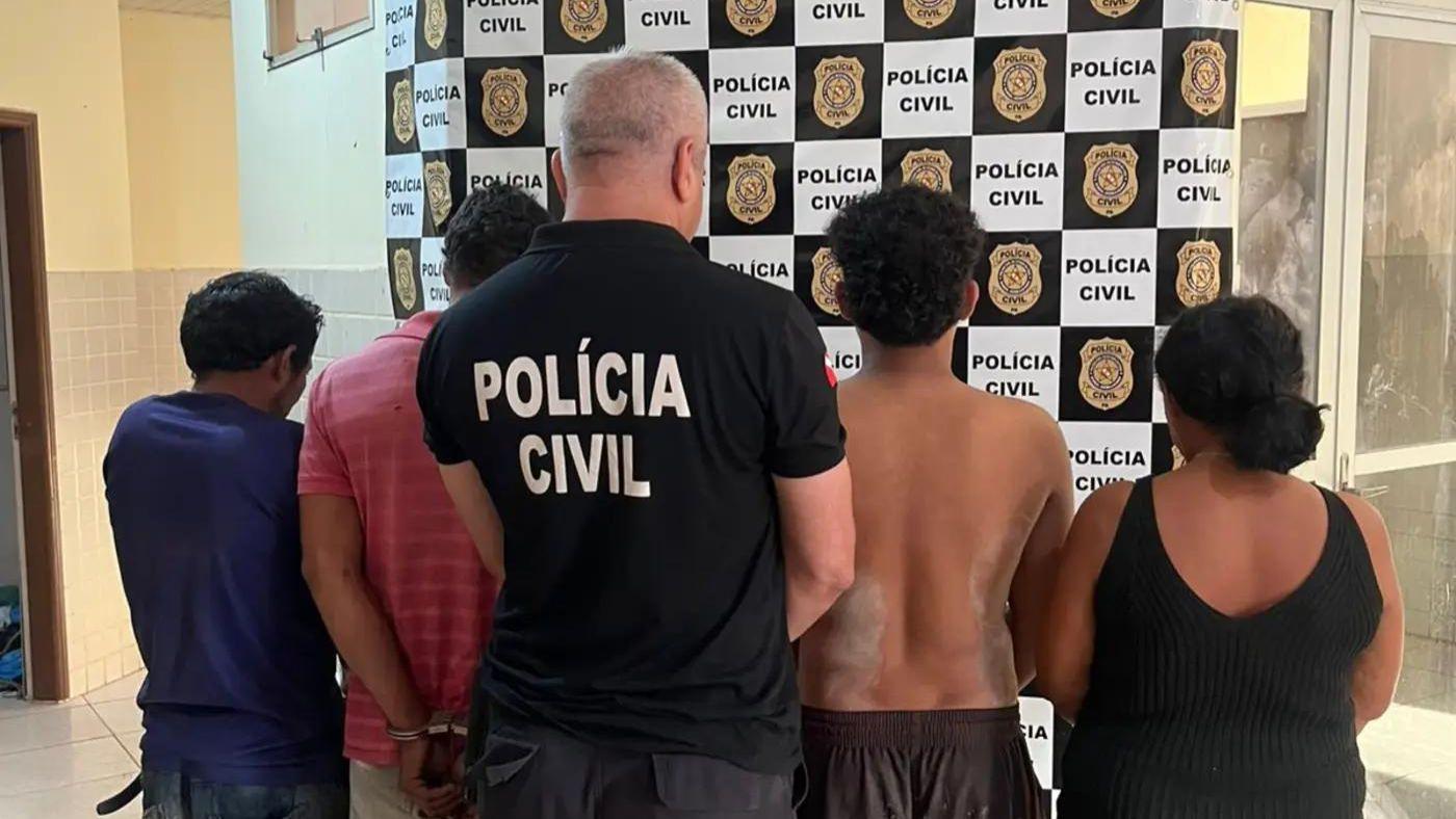 Família é presa suspeita de estupro de adolescente em Senador José Porfírio