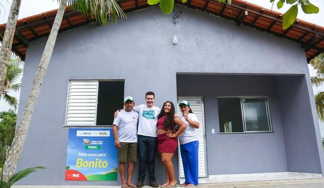 Famílias de comunidades rurais do Pará recebem casas do Minha Casa, Minha Vida