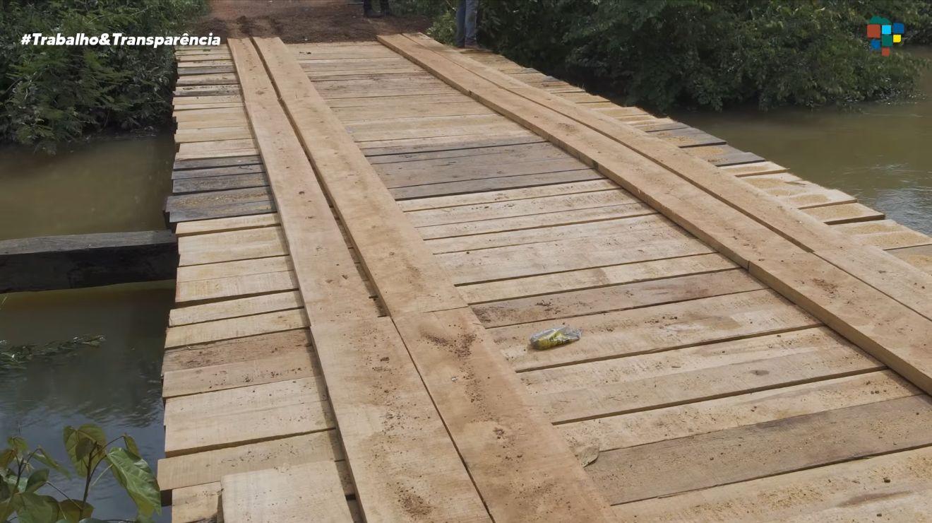 Gestão Rener revitaliza ponte da Grota do Meio e melhora acesso para moradores em Redenção