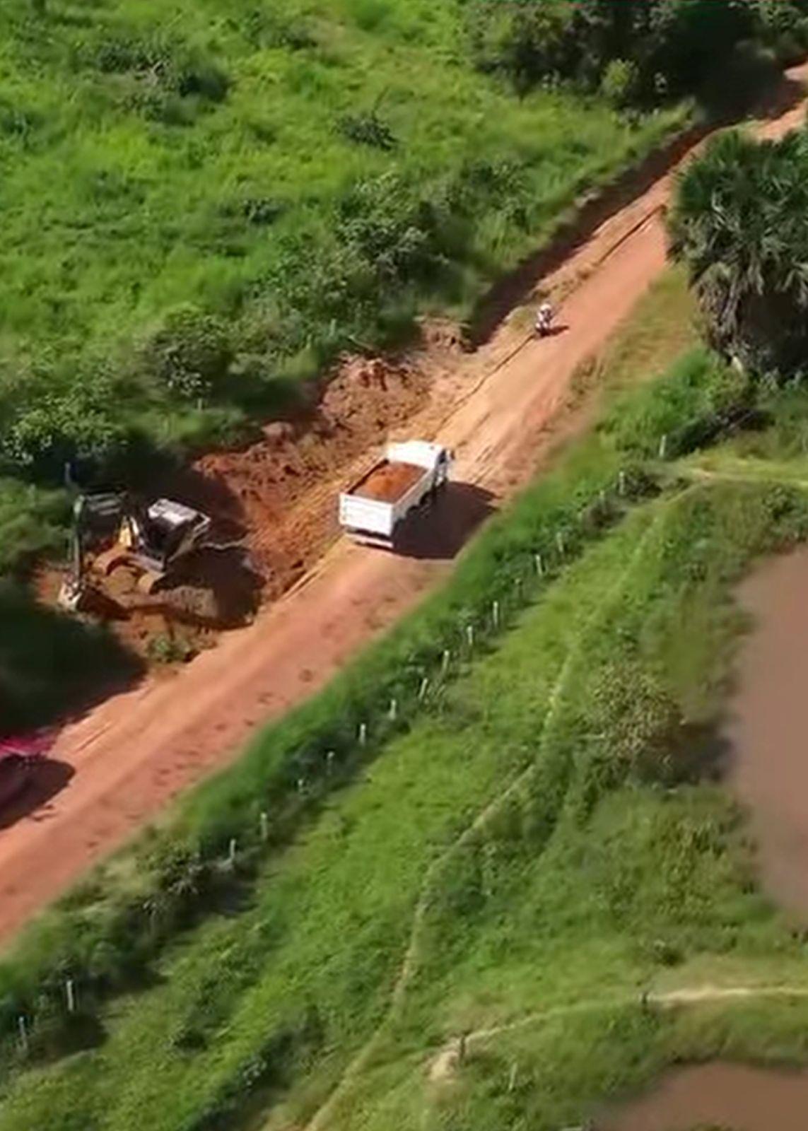 Gestão Valdir Lemes intensifica recuperação de vicinais em Novo Repartimento