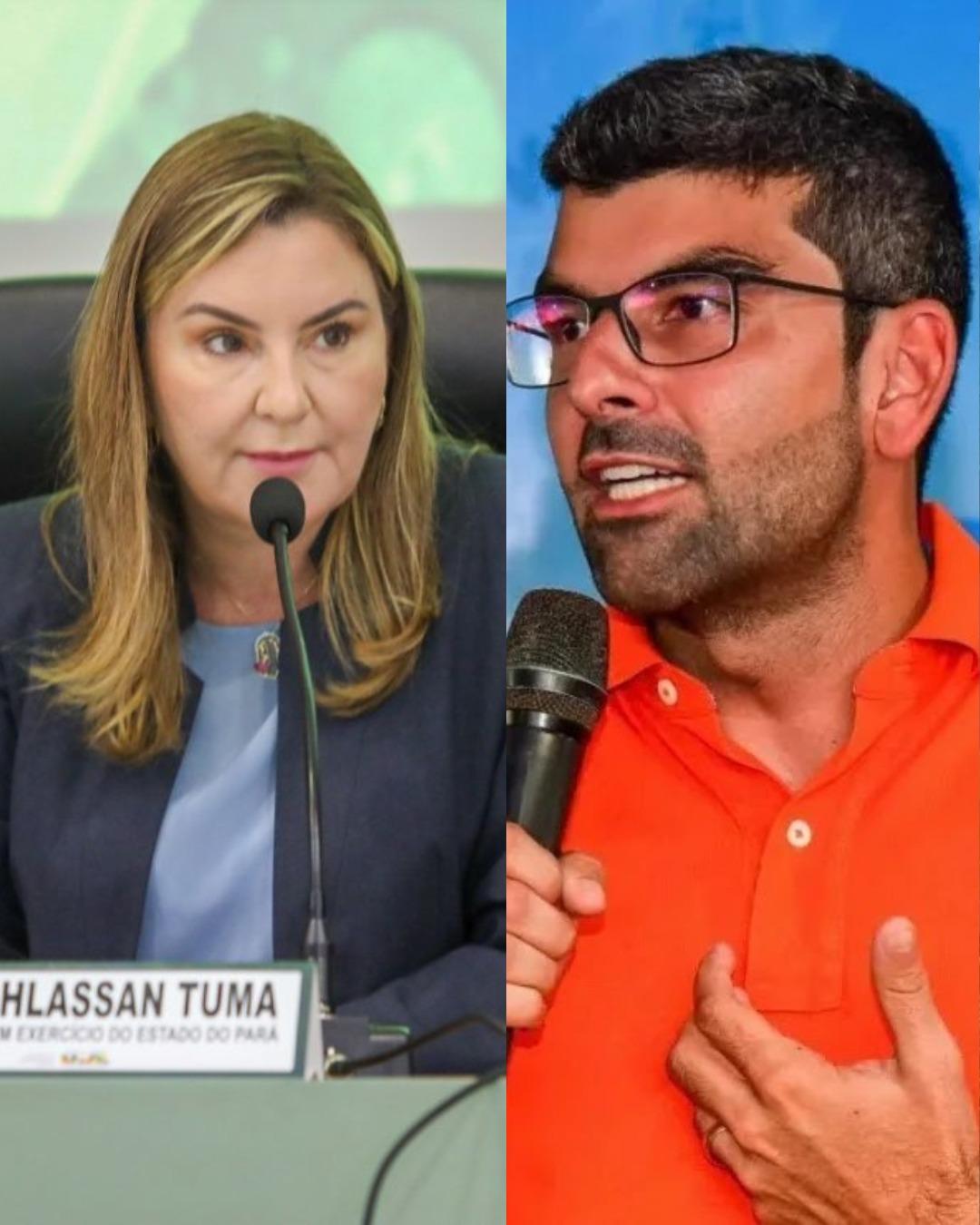 Hana e Daniel empatam na corrida para o Governo do Pará