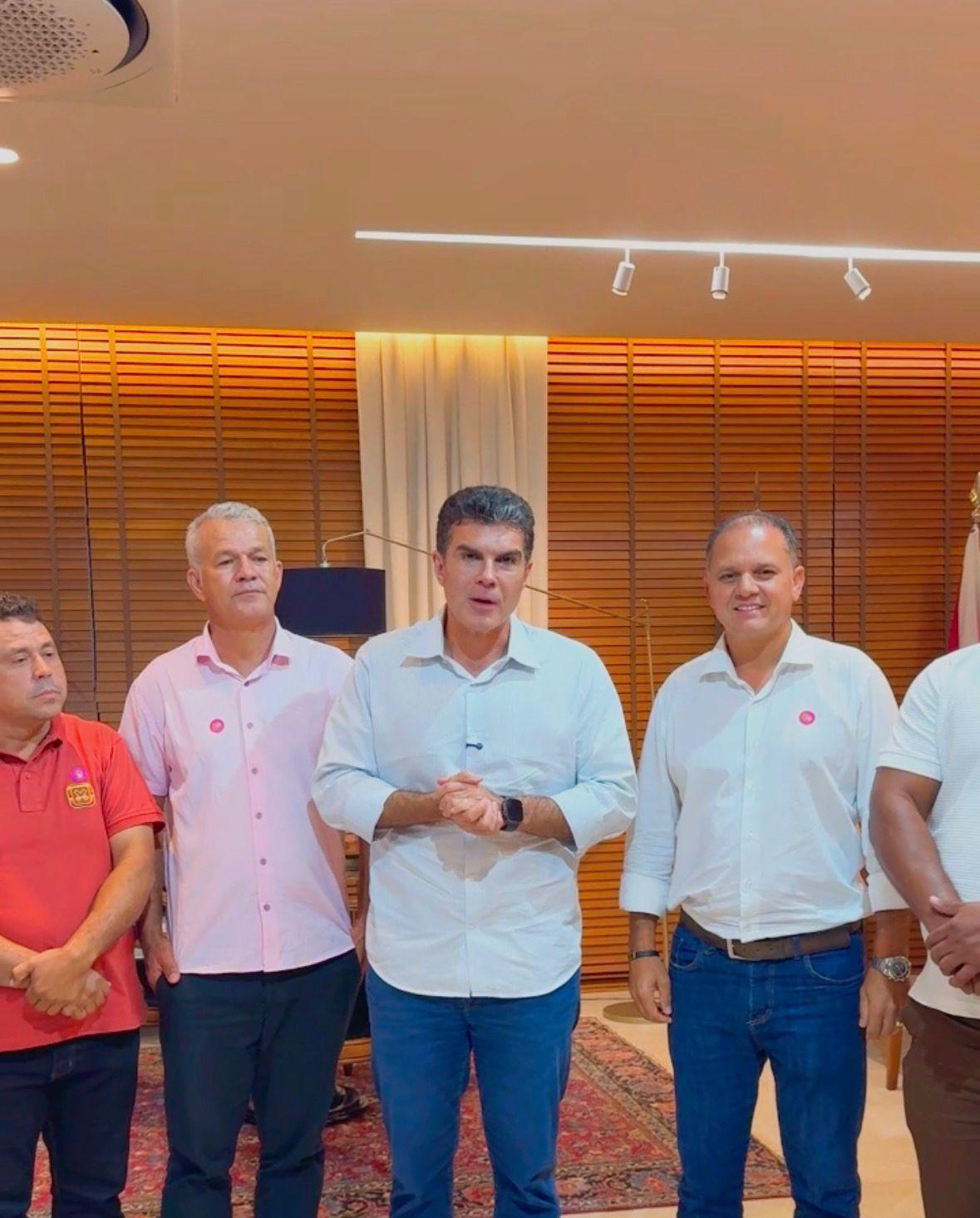 Helder recebe Domingos Enfermeiro e anuncia novos investimentos para Pau D’Arco