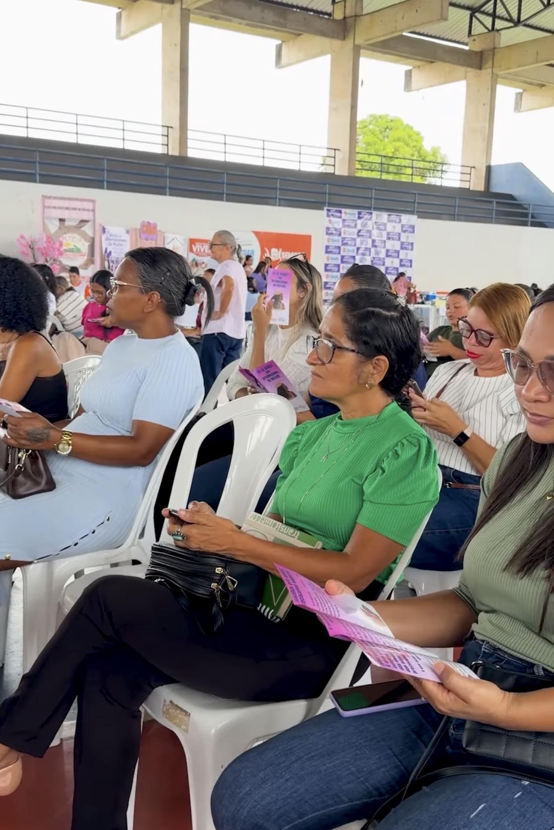 Março Lilás leva serviços de saúde e reforça prevenção entre mulheres em Goianésia do Pará