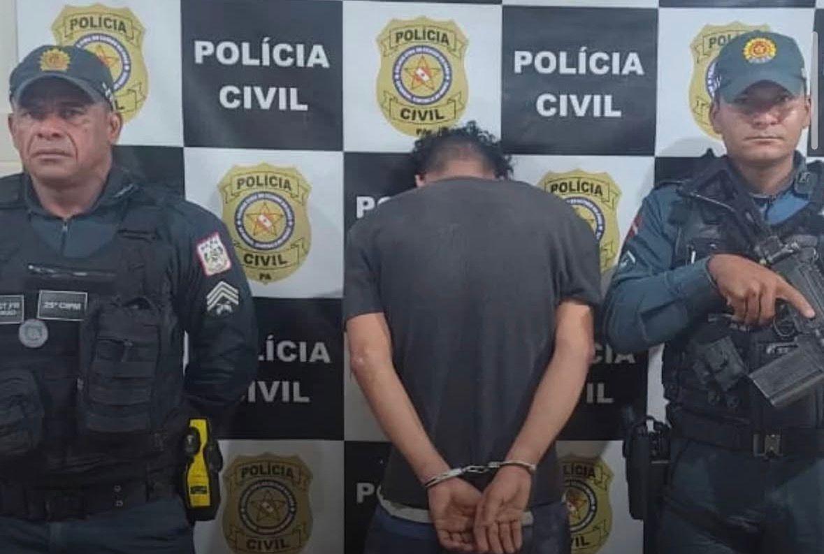Mulher tem casa invadida, reage a tentativa de estupro e suspeito é preso em Eldorado do Carajás