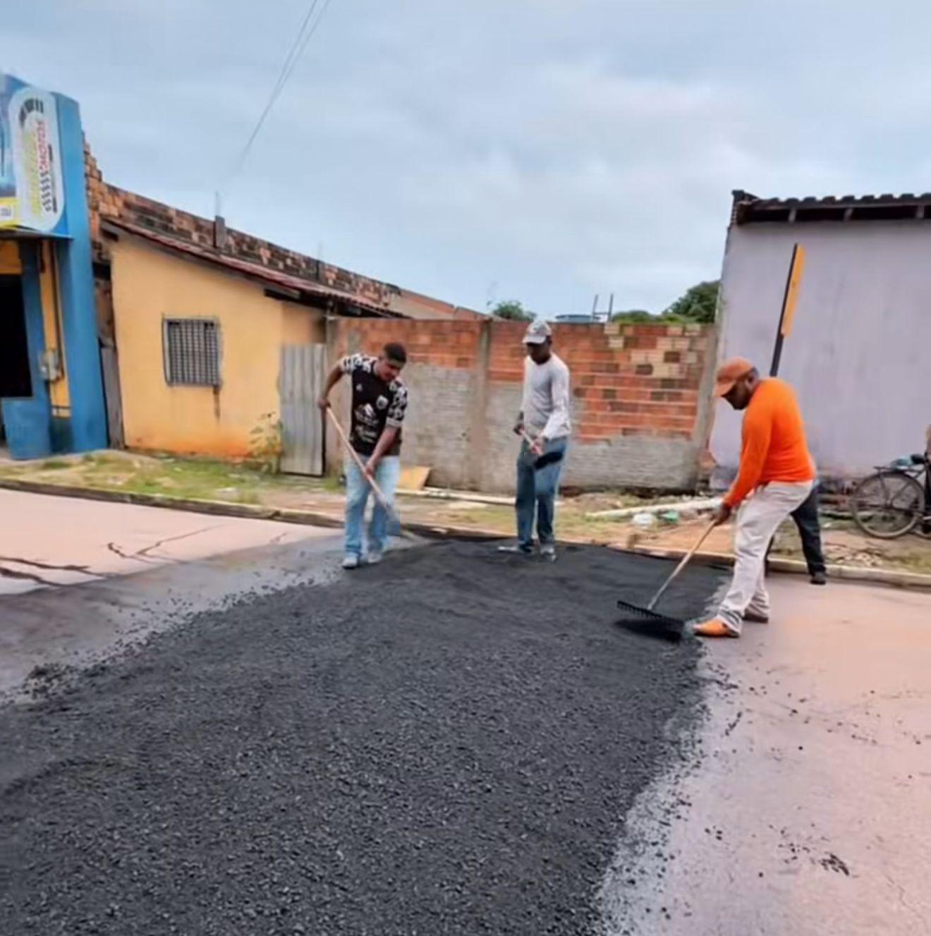 Prefeitura de Redenção conclui instalação de redutores de velocidade na Av. Mato Grosso