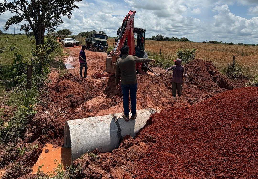 Redenção avança em infraestrutura com obras na Vicinal Muntun e no setor Viviane II