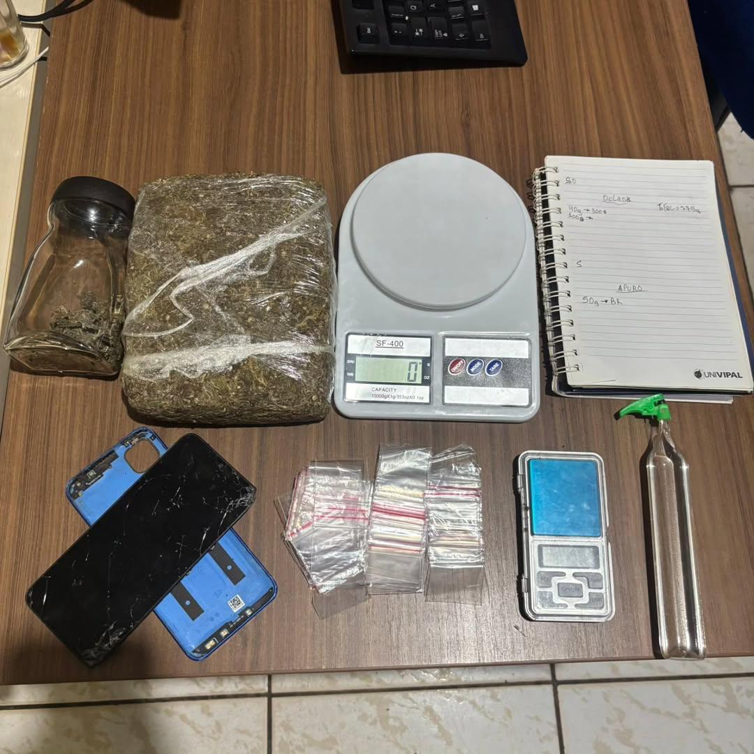 Redenção: Polícia prende suspeito por tráfico de drogas no Setor JK