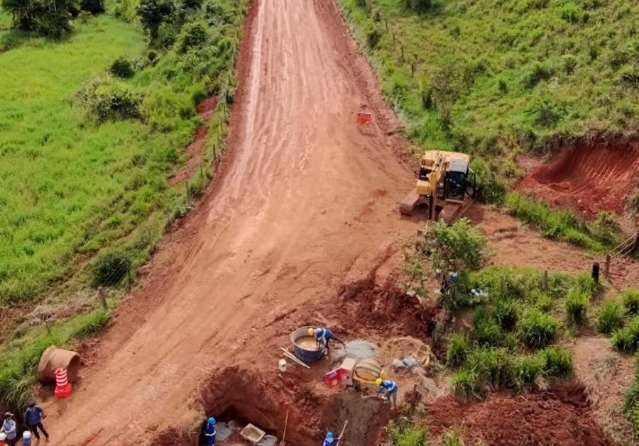 Semob implanta sistema de drenagem na zona rural em Parauapebas