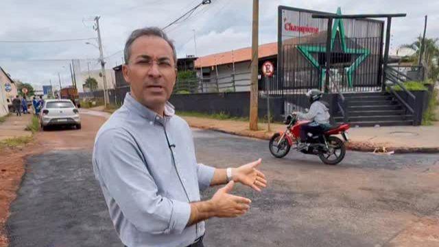 Wagner cobra da BRK mais qualidade nos reparos de asfalto em Araguaína