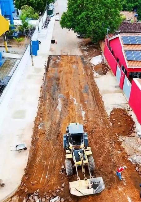 Xinguara avança com obras de bloqueteamento no Setor Itamaraty