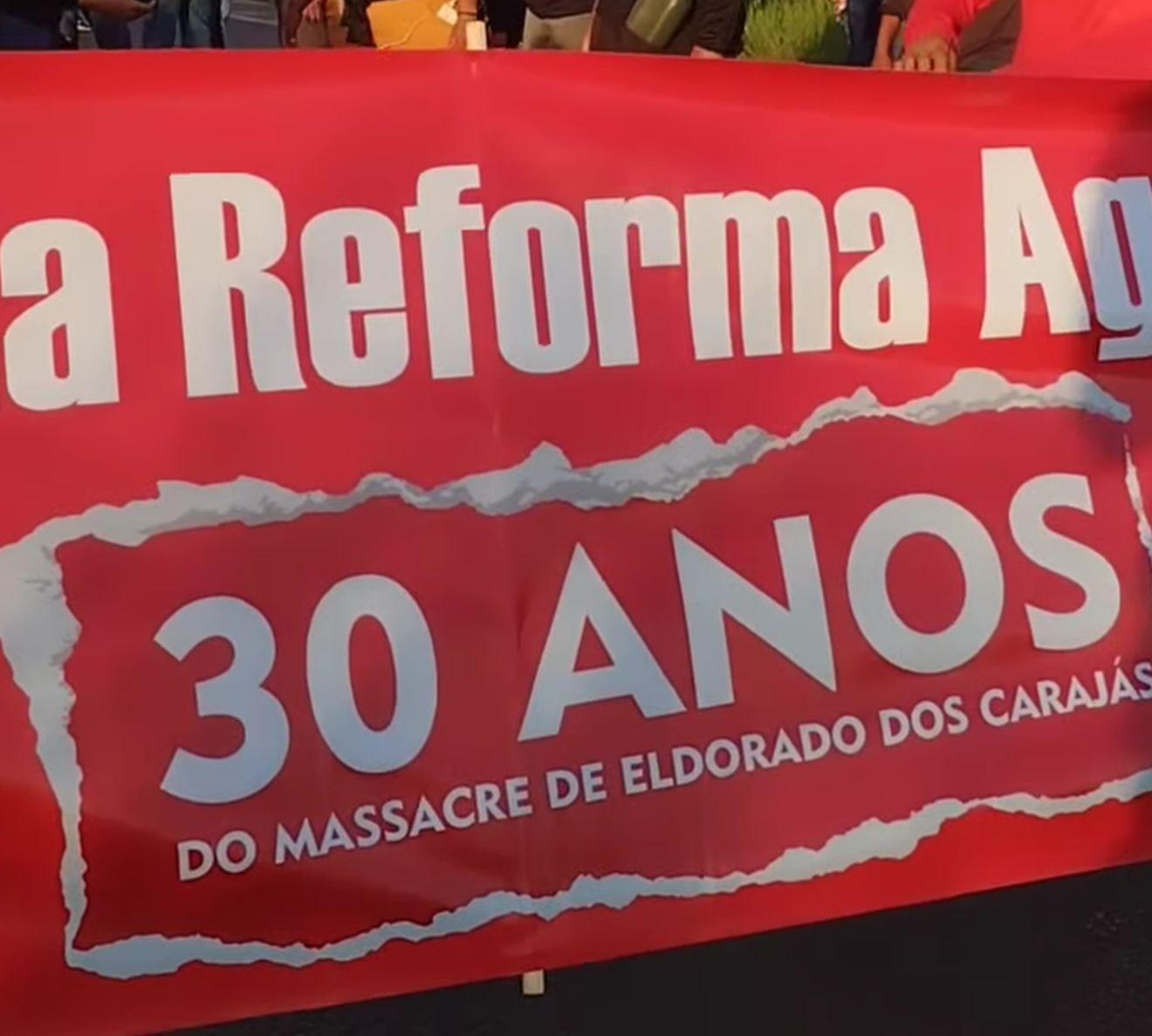 30 anos do Massacre de Eldorado: MST realiza marcha em memória das vítimas