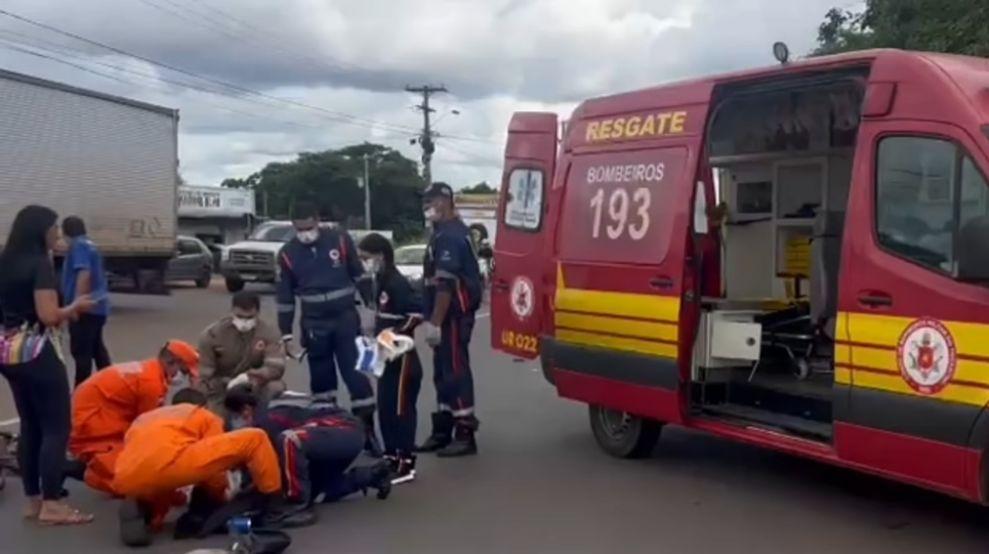 Adolescente sofre acidente na BR-153, em Araguaína