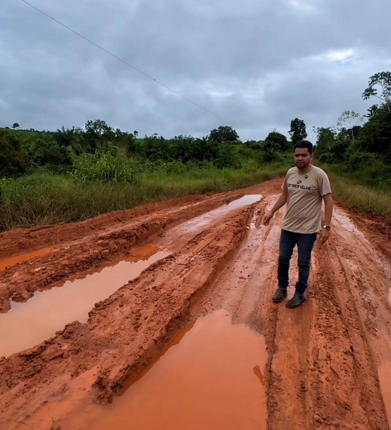 Atendendo à população, Godoy anuncia manutenção da Estrada Velha em Itupiranga