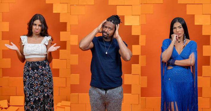BBB 26: Gabriela, Leandro ou Marciele, quem deve ser eliminado?