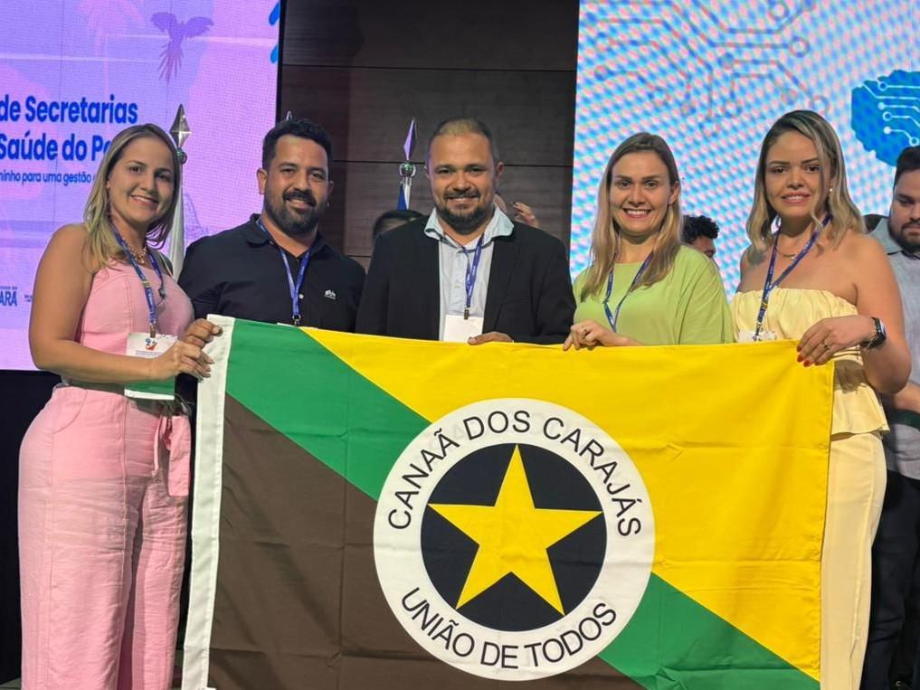 Canaã dos Carajás se destaca em congresso com projetos inovadores na área da saúde