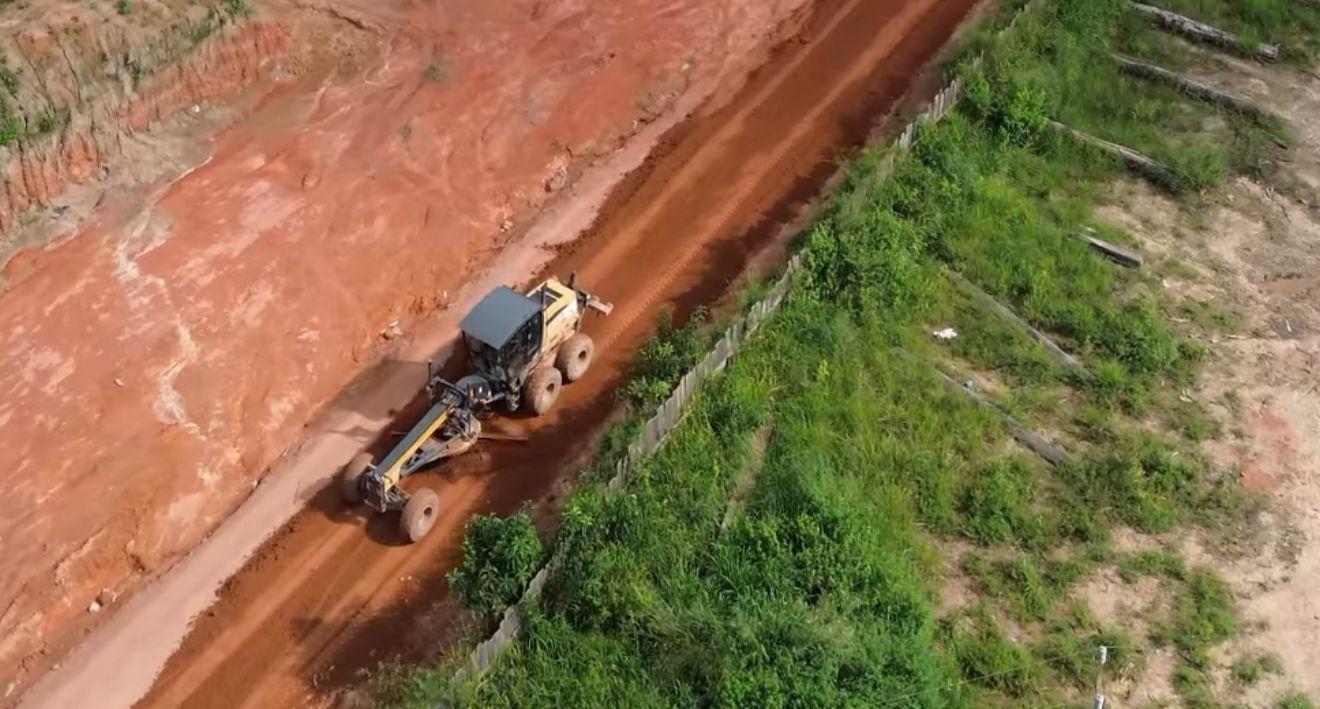 Com força-tarefa na infraestrutura, gestão Valdir Lemes revitaliza vicinais de Novo Repartimento