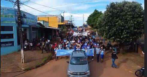Cumaru do Norte promove caminhada de conscientização sobre o autismo