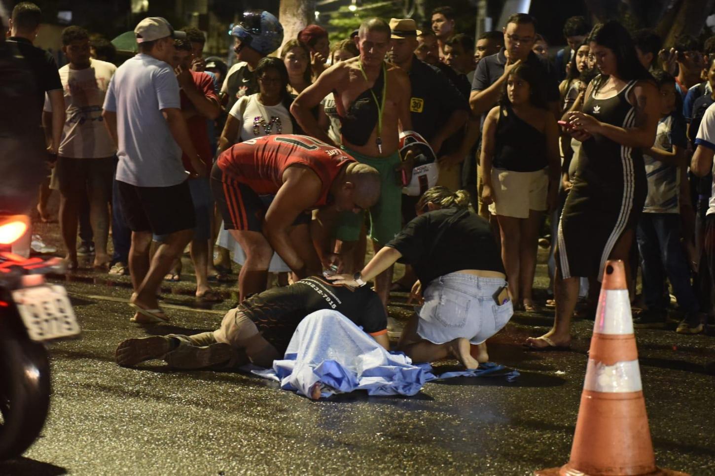 Estudante morre atropelada na faixa de ciclista, em Belém