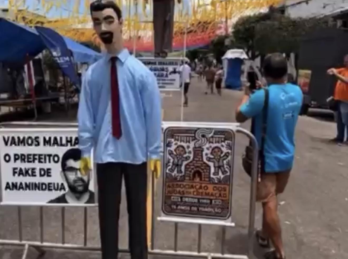 Ex-prefeito de Ananindeua, Dr. Daniel é ‘malhado’ no Sábado de Aleluia