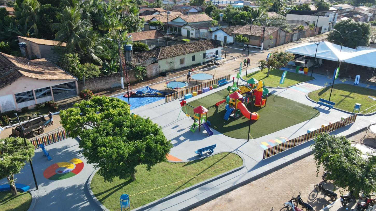 Itupiranga: Godoy entrega a Praça da Criança e realiza sonho das famílias do Mutirão